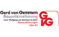 Logo von Bauunternehmen van Gemmern Gerd