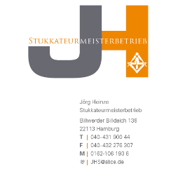 Logo von JHS Stuckateurmeisterbetrieb Jörg Heinze